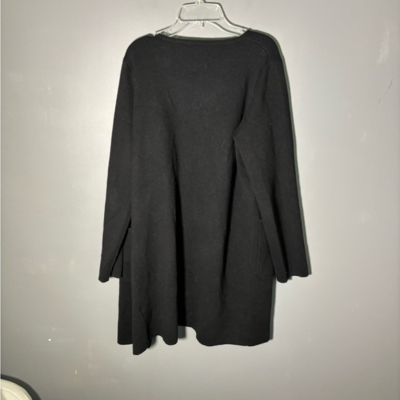 J.Crew Juliette Collarless Sweater Blazer in Black Womens Size Small - Picture 3 of 7